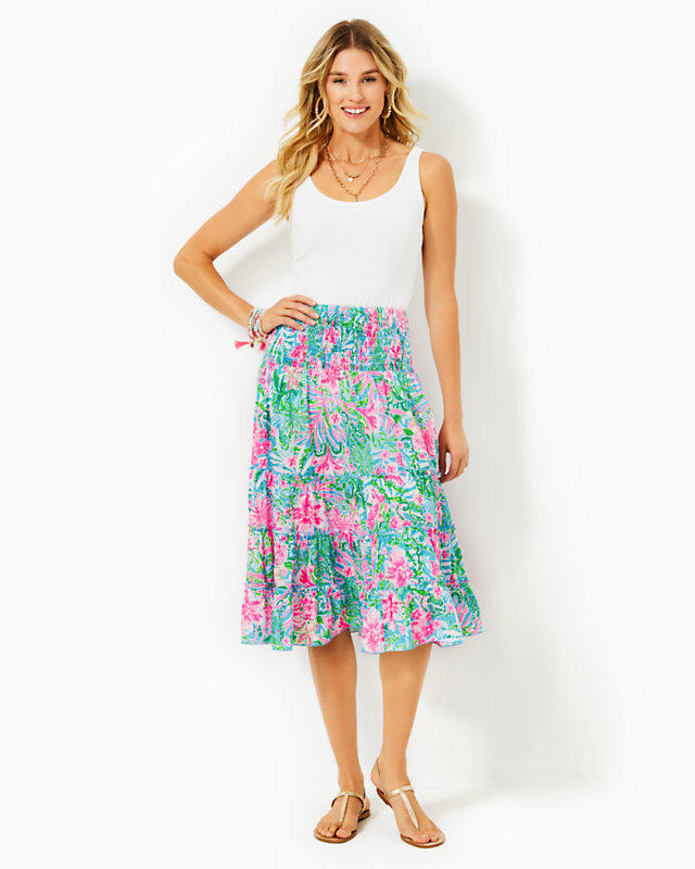 Deavan Midi Skirt | Lilly Pulitzer Outlet