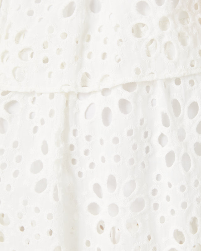 Judelyn Eyelet Ruffle Dress | Lilly Pulitzer Outlet