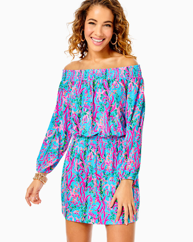 Cyla Off-The-Shoulder Romper | Lilly Pulitzer Outlet