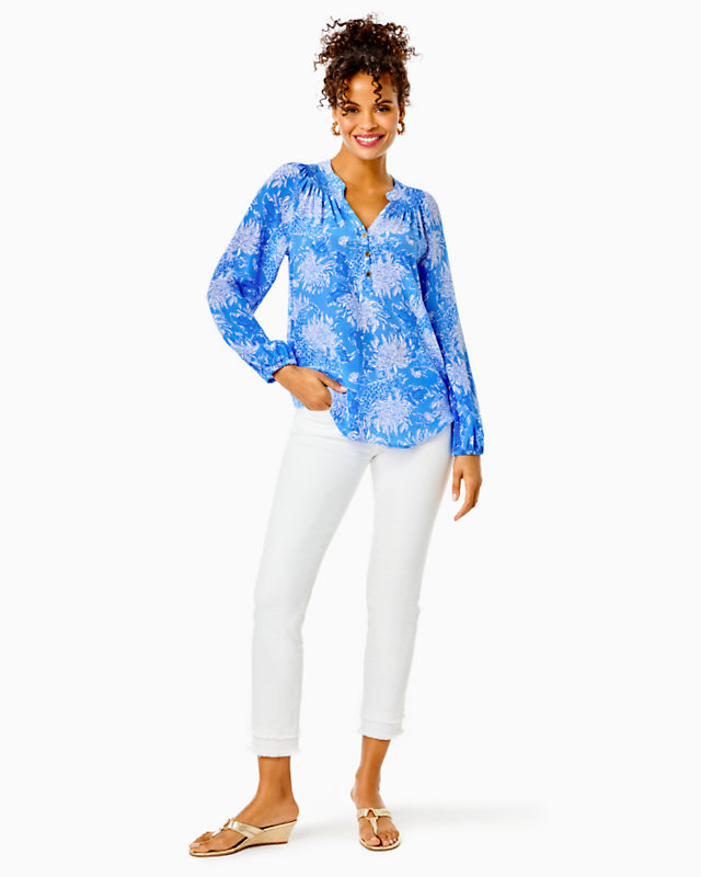 Elsa Silk Top | Lilly Pulitzer Outlet