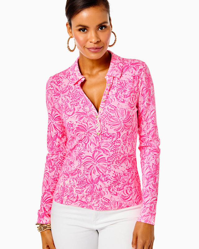 Reema Polo Top | Lilly Pulitzer Outlet