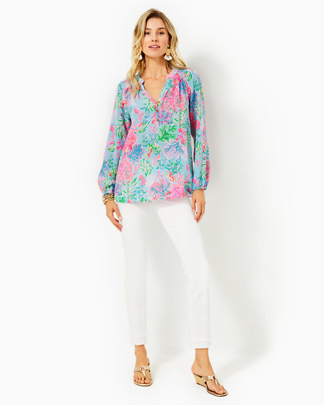 Elsa Silk Top | Lilly Pulitzer Outlet