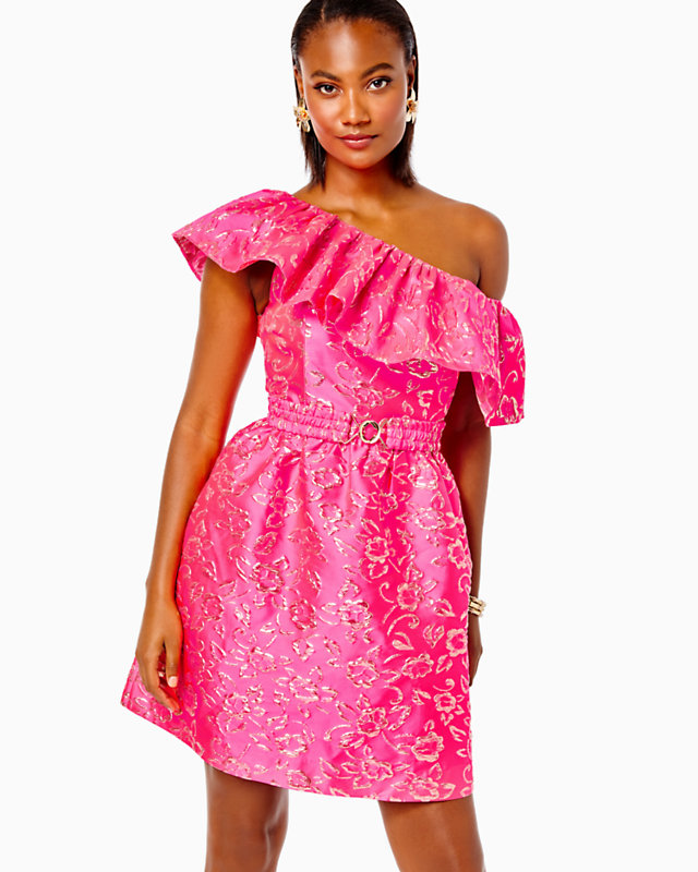 Shannie One-Shoulder Dress | Lilly Pulitzer Outlet