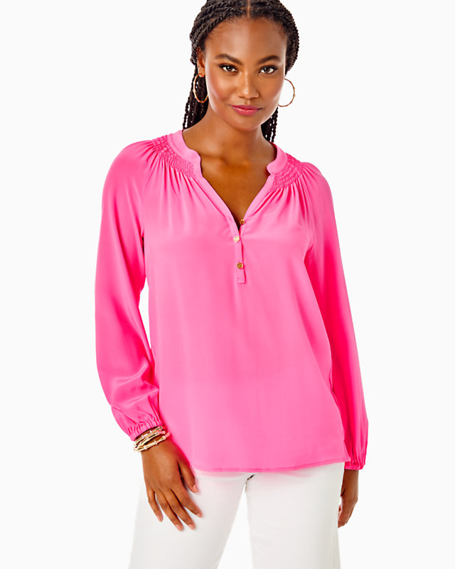 Elsa Silk Top | Lilly Pulitzer Outlet