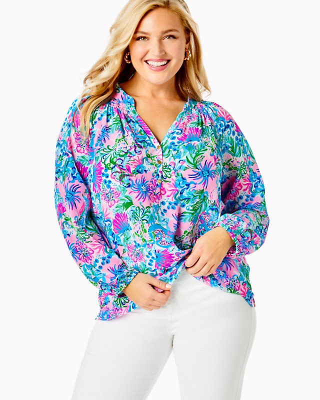 Elsa Silk Top | Lilly Pulitzer Outlet