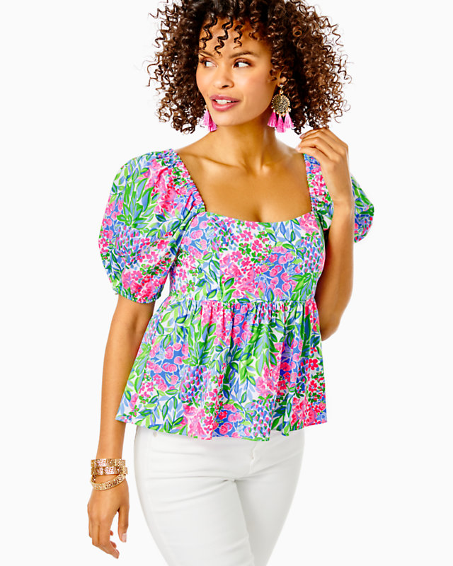 Kay Babydoll Top | Lilly Pulitzer Outlet | Lilly Pulitzer Outlet