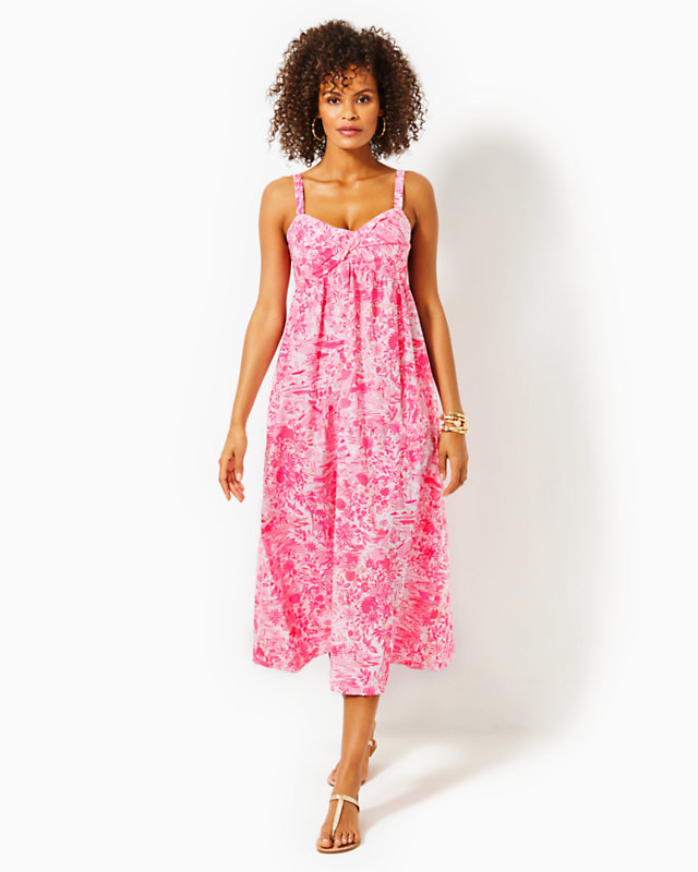 Azora Cotton Midi Dress | Lilly Pulitzer Outlet
