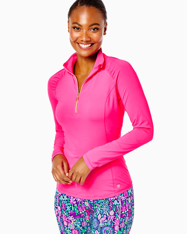 UPF 50+ Luxletic Justine Pullover | Lilly Pulitzer Outlet