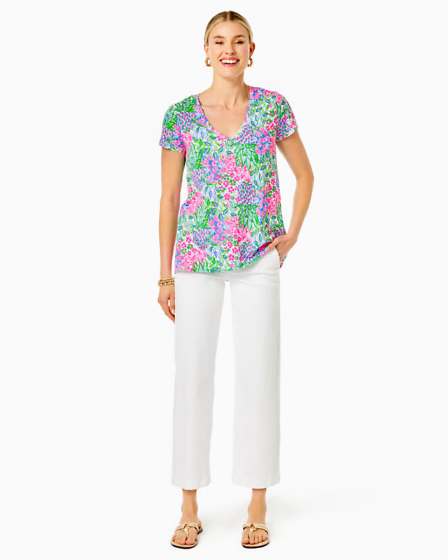 Etta V-Neck Top | Lilly Pulitzer Outlet