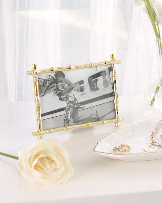 Small Bamboo Picture Frame | Lilly Pulitzer Sale | Lilly Pulitzer Outlet