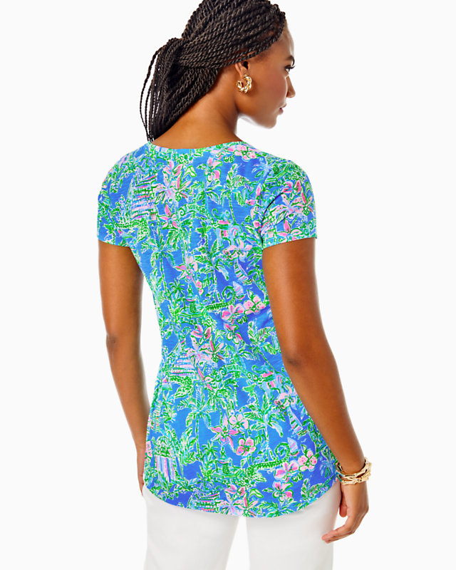 Etta V-Neck Top | Lilly Pulitzer Outlet