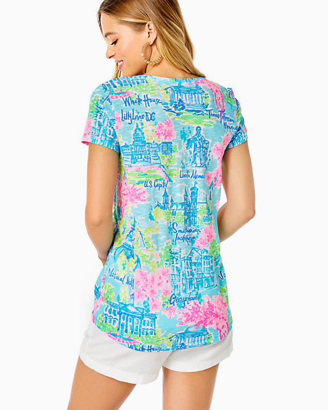 Etta V-Neck Top | Lilly Pulitzer Outlet