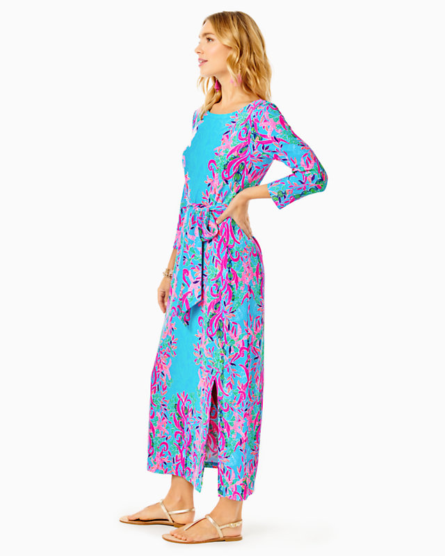 UPF 50+ Carabella Chillylilly Midi Dress | Lilly Pulitzer Outlet