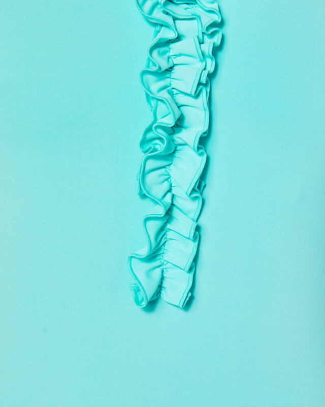 UPF 50+ Lakelyn Ruffle Bra Polo | Lilly Pulitzer Outlet