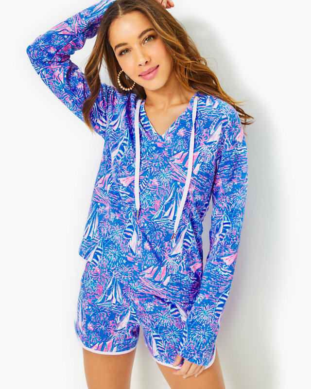 Kiawah Long Sleeve Hoodie | Lilly Pulitzer Outlet