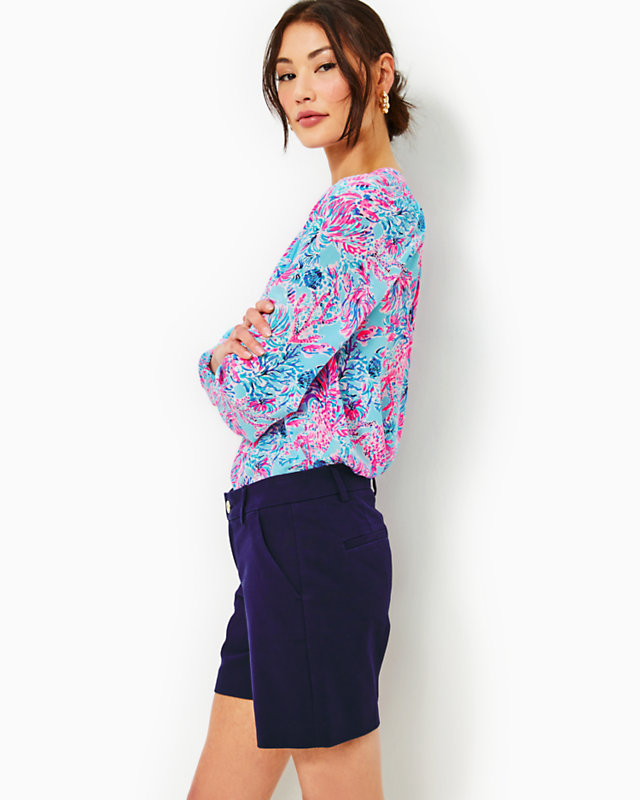 7" Shara Mid-Rise Stretch Short | Lilly Pulitzer Outlet