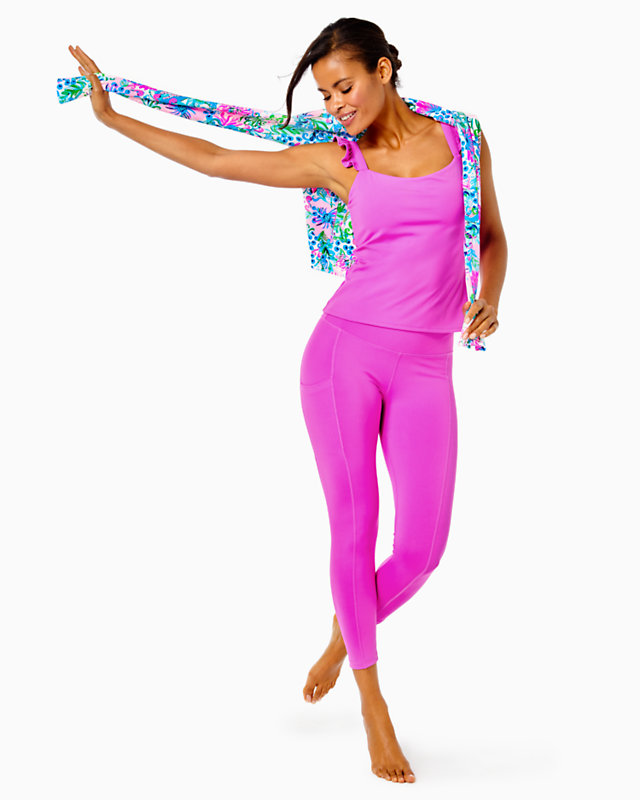 UPF 50+ Luxletic 24" Weekender High Rise Midi Legging | Lilly Pulitzer Outlet