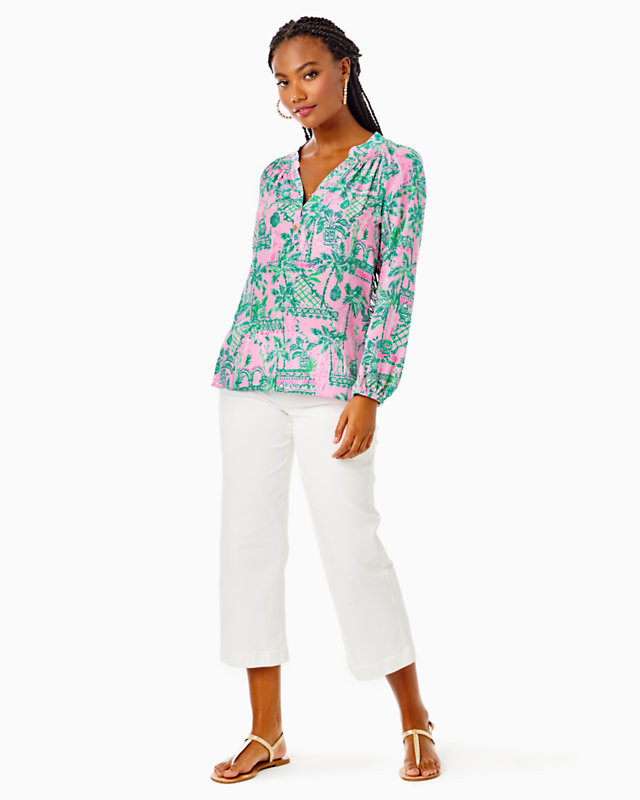 Elsa Silk Top | Lilly Pulitzer Outlet