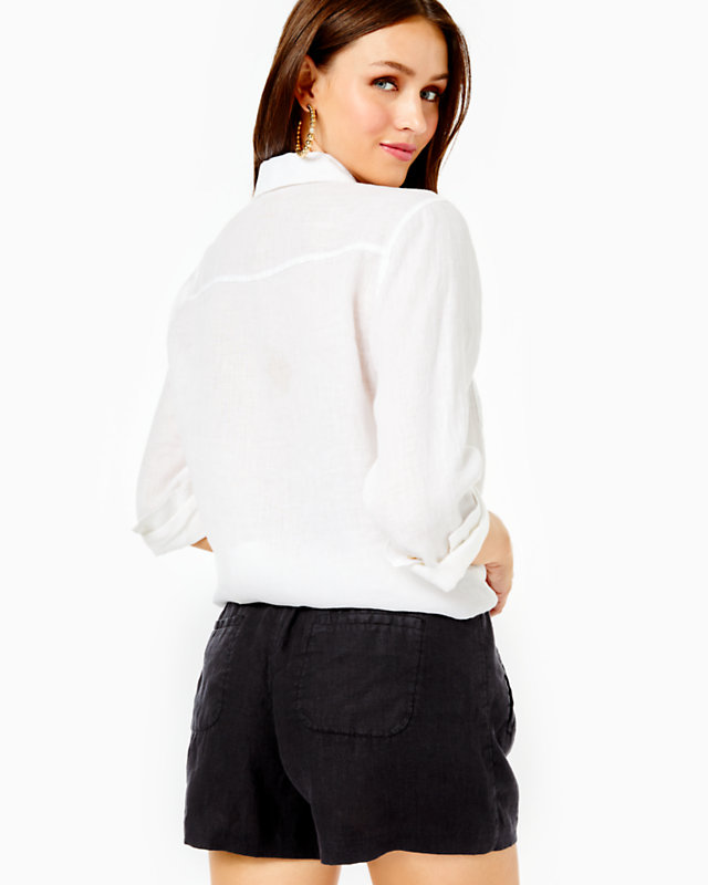 4‘’ Lilo Linen Short | Lilly Pulitzer Outlet