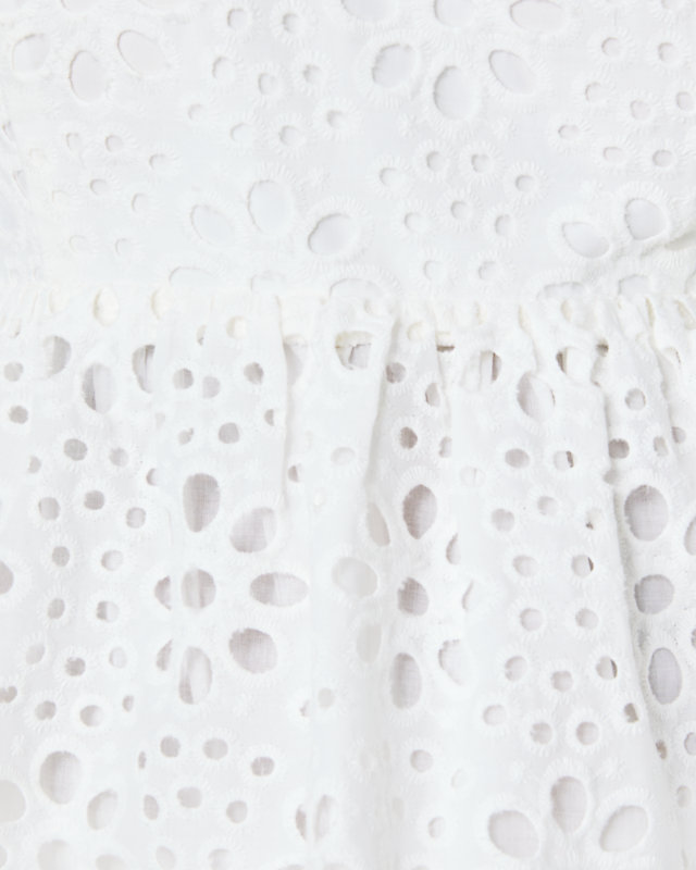 Kay Short Sleeve Eyelet Top | Lilly Pulitzer Outlet | Lilly Pulitzer Outlet