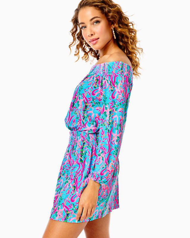 Cyla Off-The-Shoulder Romper | Lilly Pulitzer Outlet