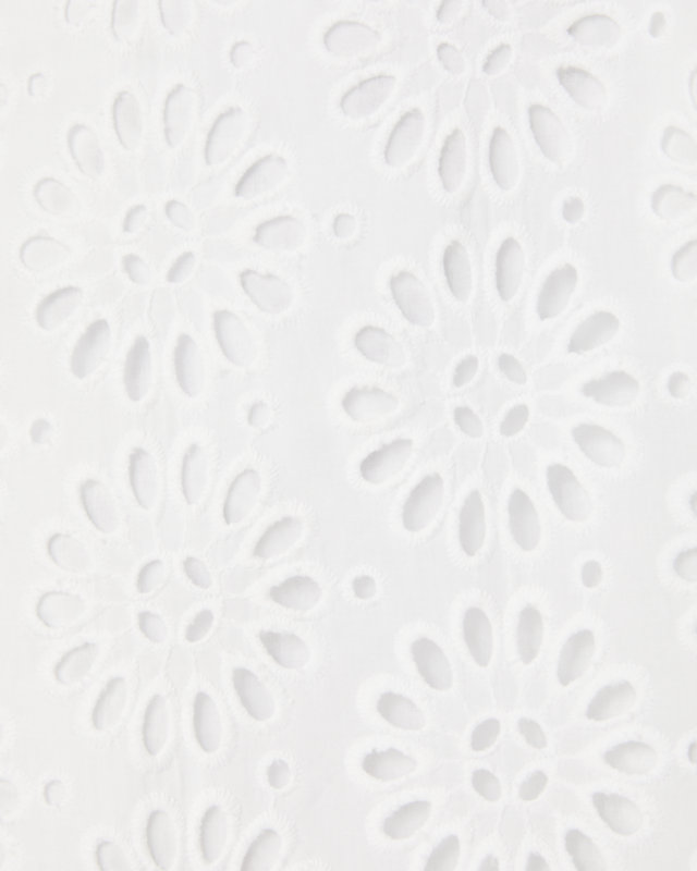 Aisha Eyelet Romper | Lilly Pulitzer Outlet