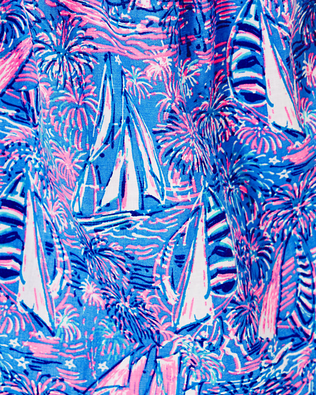 Keating Short Sleeve Linen Top | Lilly Pulitzer Outlet | Lilly Pulitzer Outlet