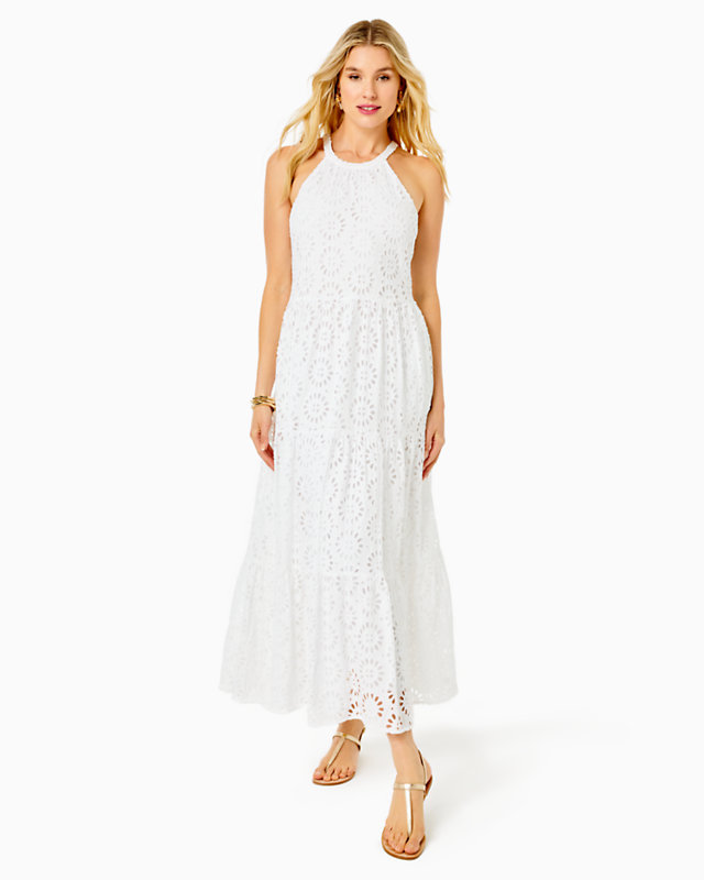 Beccalyn Eyelet Maxi Dress | Lilly Pulitzer Outlet