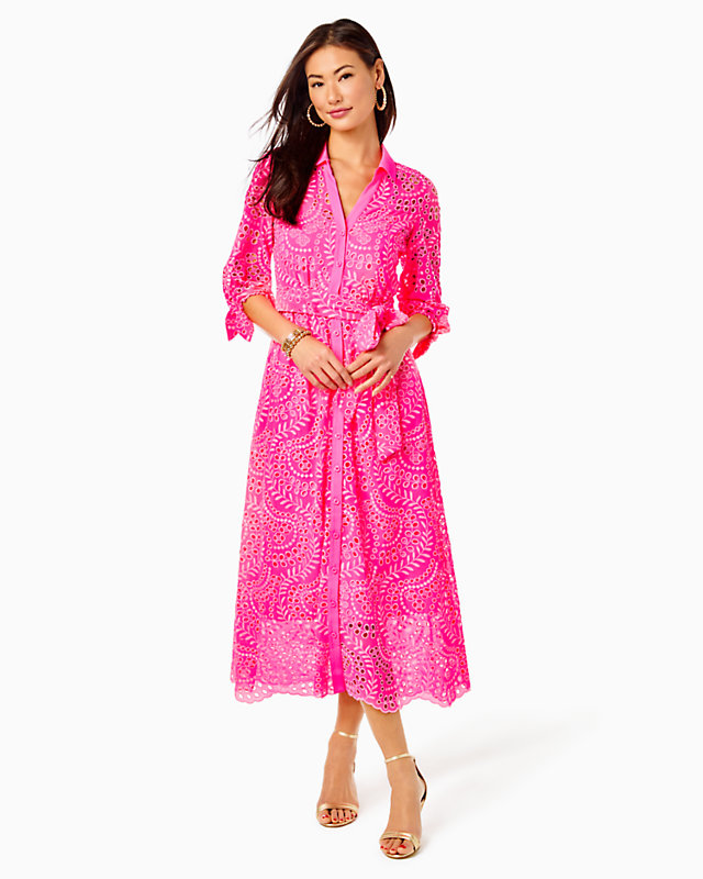 Amrita Midi Shirtdress | Lilly Pulitzer Outlet