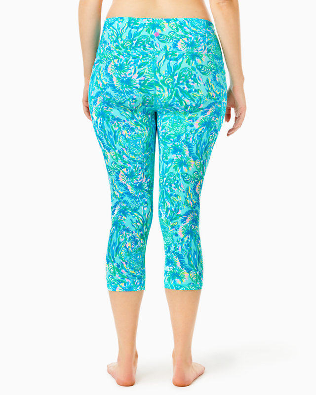 UPF 50+ Luxletic 21" South Beach High Rise Crop Legging | Lilly Pulitzer Outlet