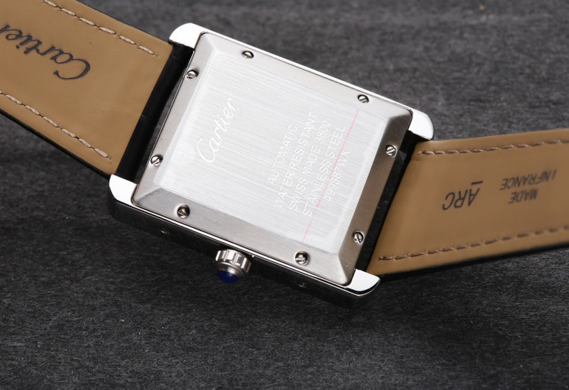 🔥🔥🔥 Cartier ⌚ Cartier Tank Series Men's Mechanical Wrist Watch