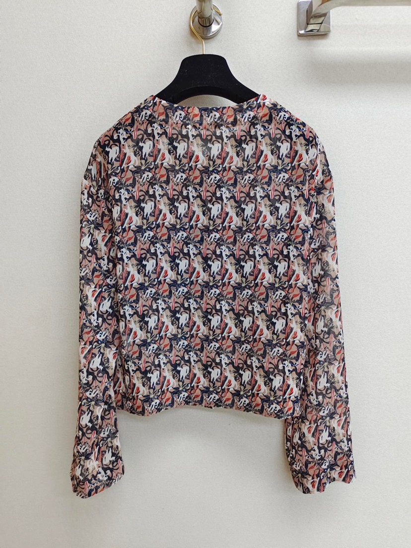 New Chanel 23a New Style Vintage Western Style Shirt