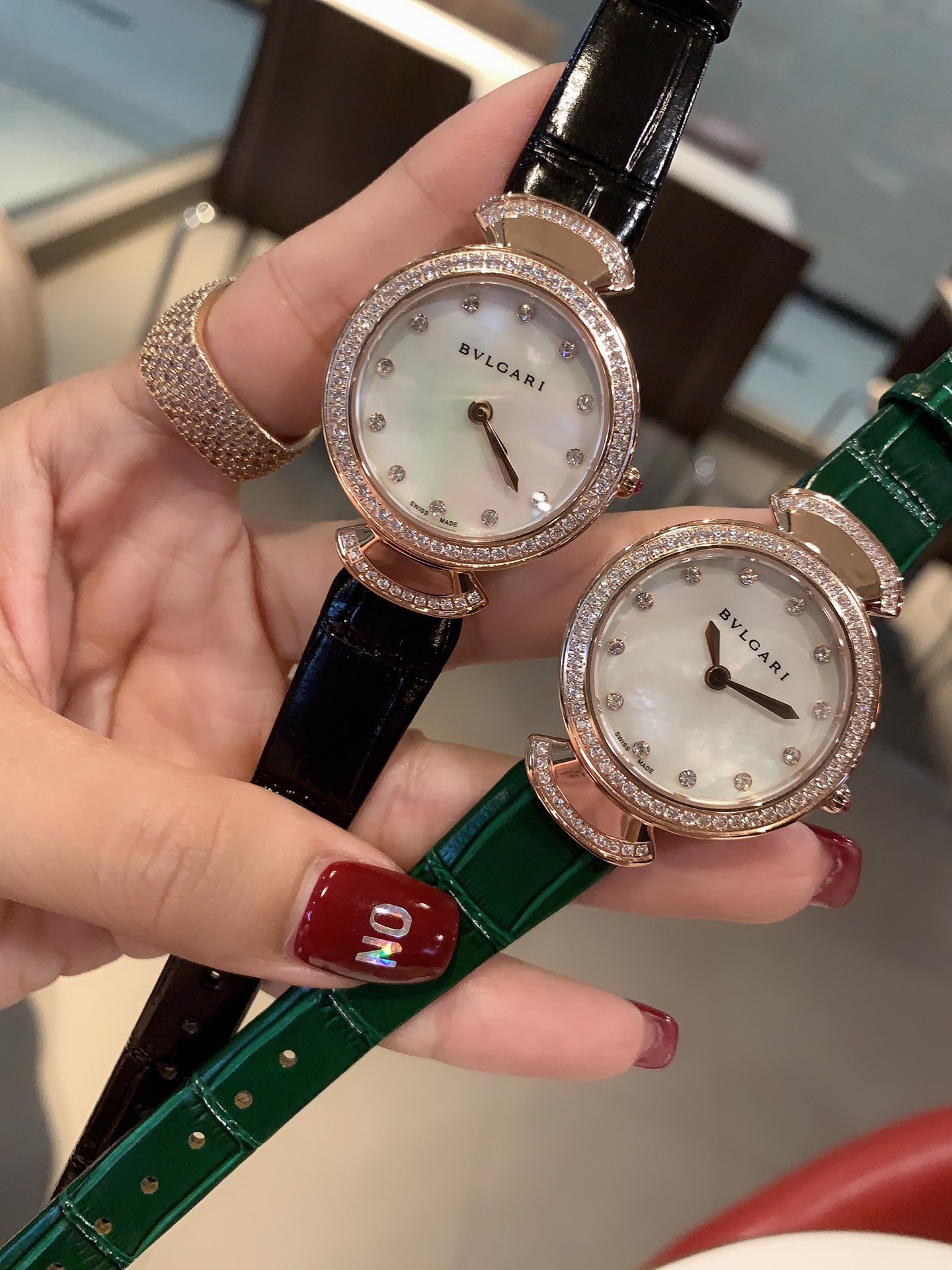 🔥🔥🔥 Bulgari bvlgari divas' dream series peacock watch