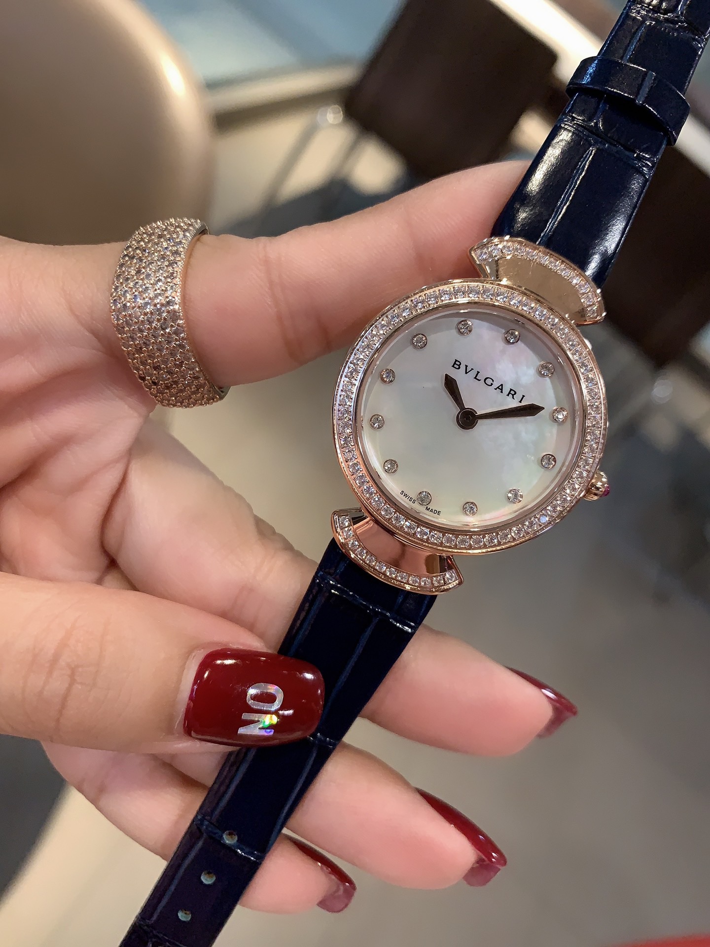 🔥🔥🔥 Bulgari bvlgari divas' dream series peacock watch