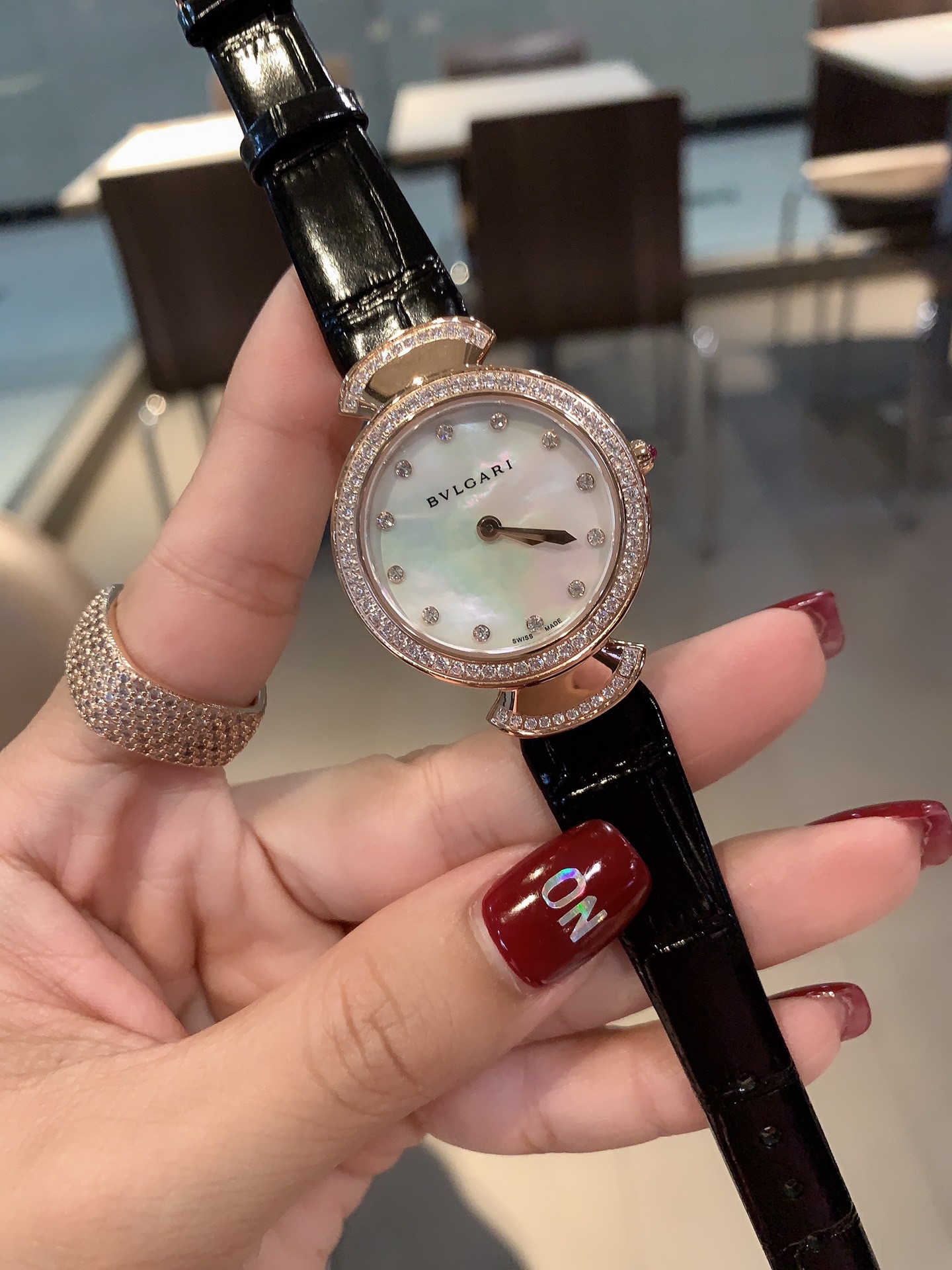 🔥🔥🔥 Bulgari bvlgari divas' dream series peacock watch