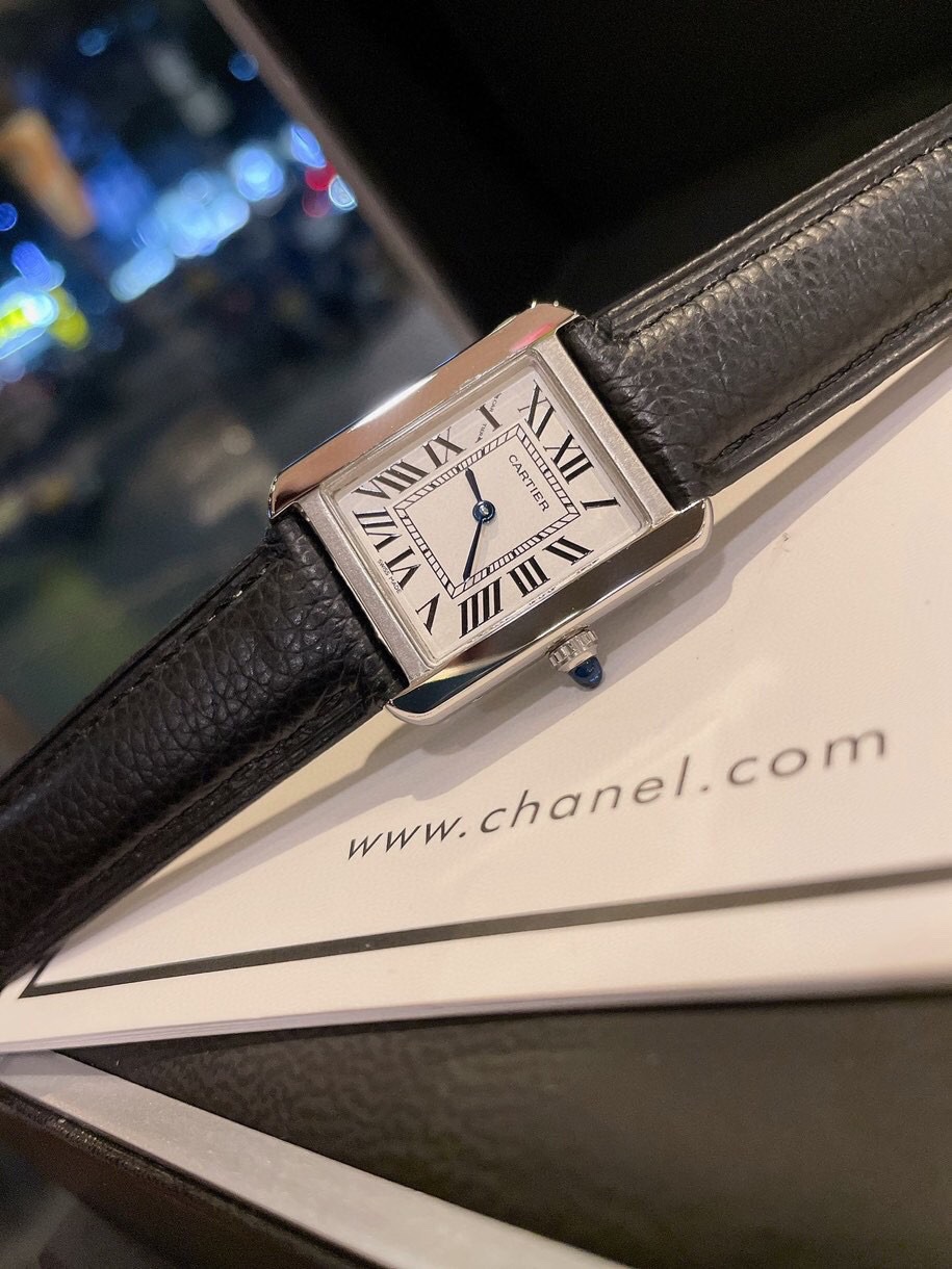 🔥🔥🔥 Cartier Tank Series Vintage Wristwatch