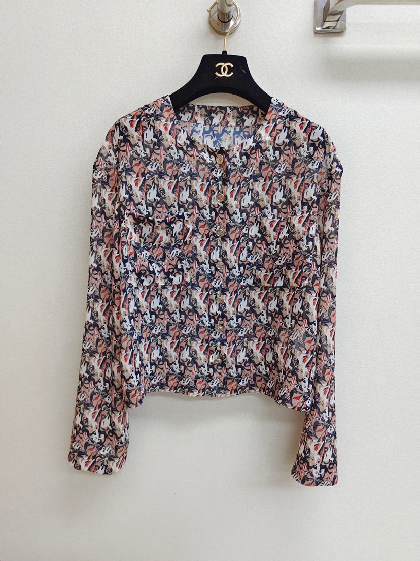 New Chanel 23a New Style Vintage Western Style Shirt