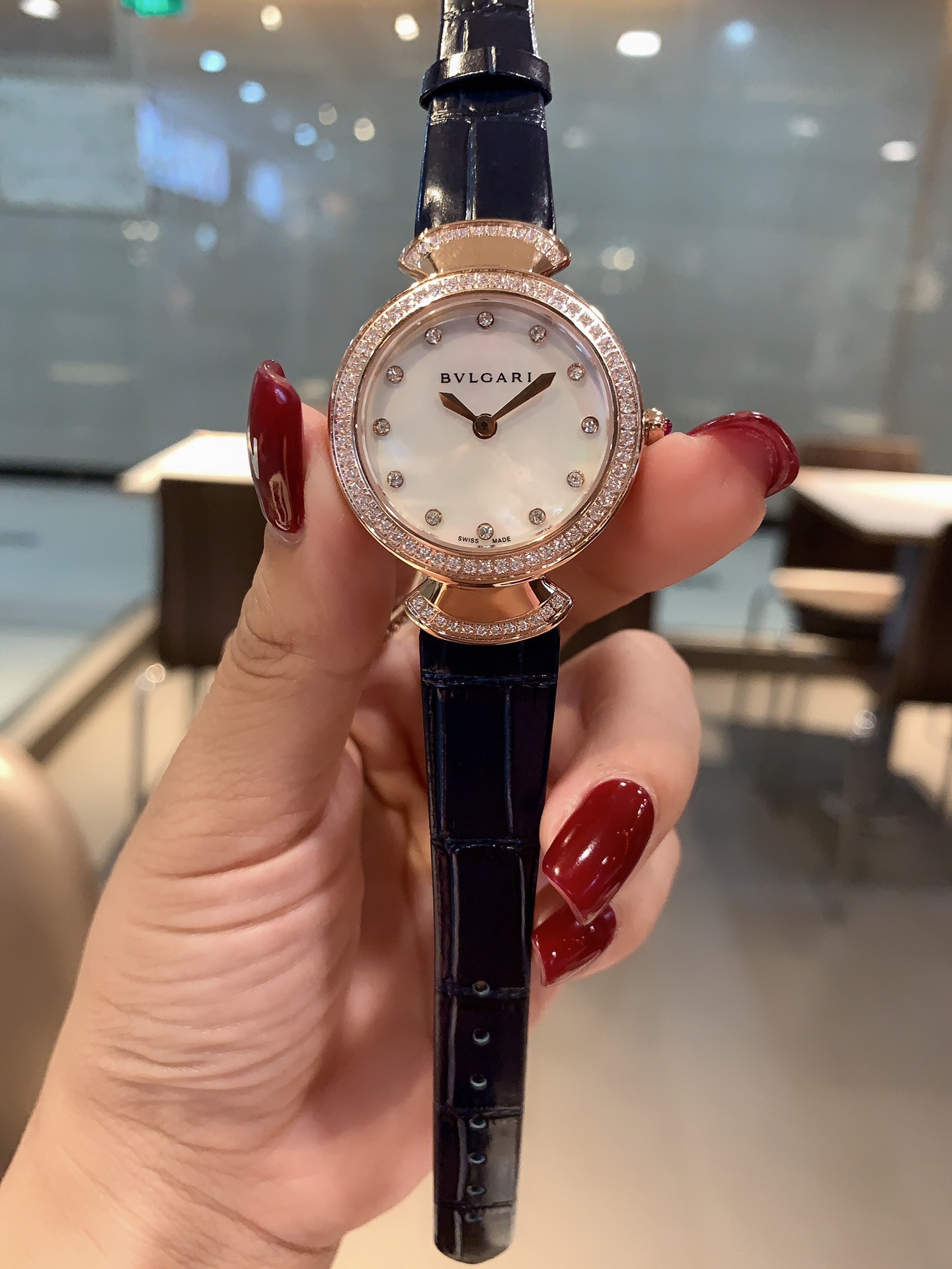 🔥🔥🔥 Bulgari bvlgari divas' dream series peacock watch
