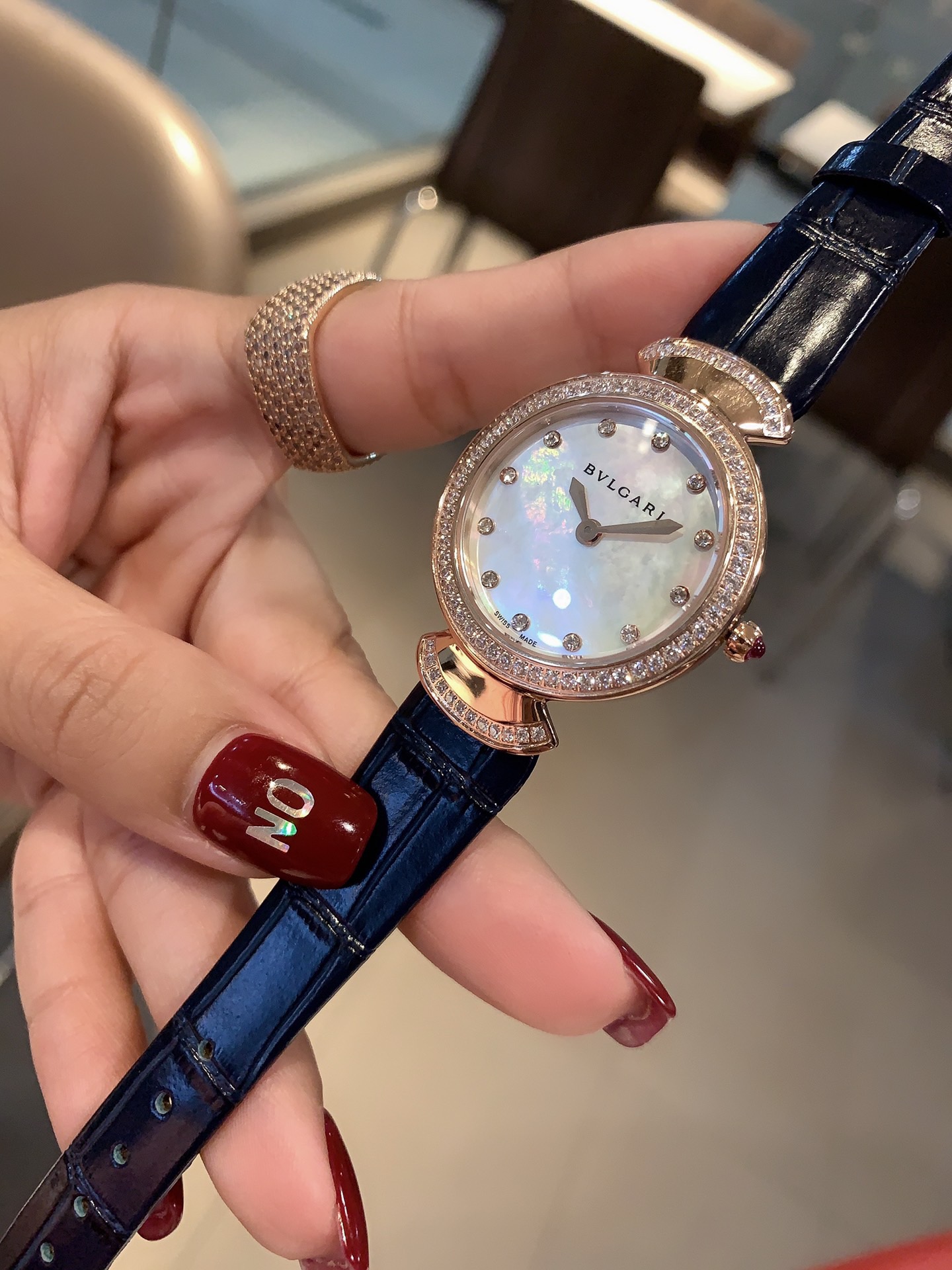 🔥🔥🔥 Bulgari bvlgari divas' dream series peacock watch