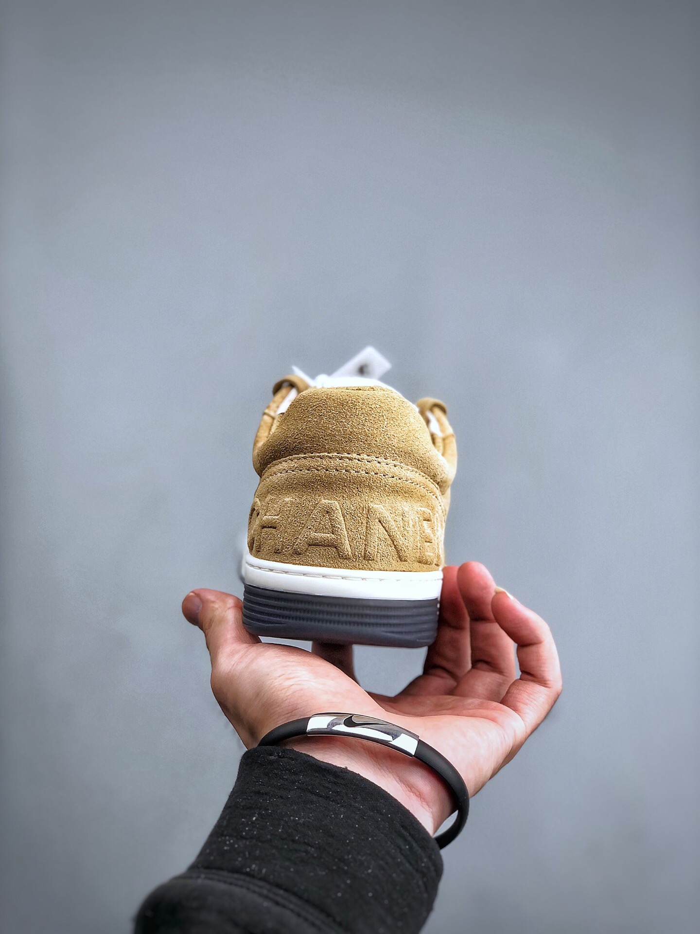 New  Chanel Goddess style spring style versatile casual leather color matching small white board shoes