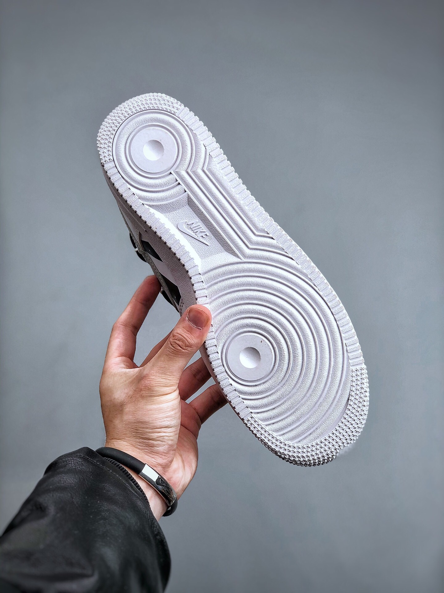 New Nike air force 1 07 lv8 classic printing Deconstruction binding rope Air Force One low top board shoes