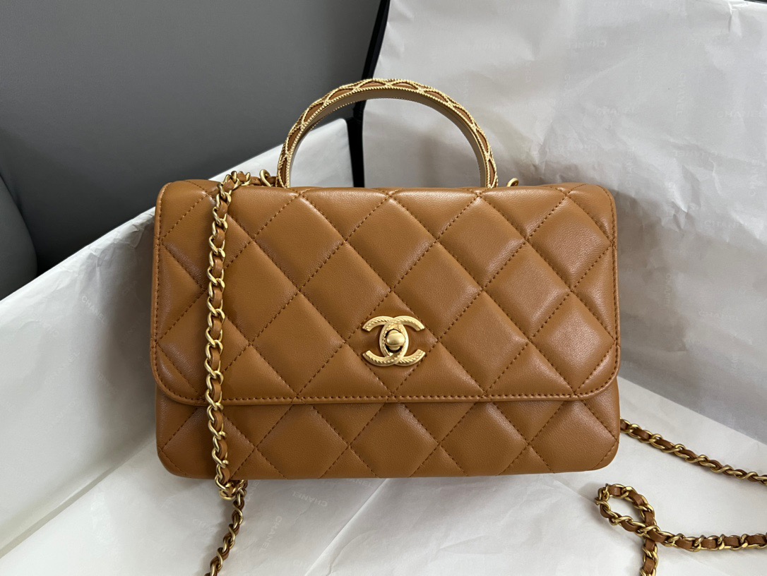 New Chanel 23a New Advanced Handicraft Workshop Series 😍 Small flap bag 🌐 As4233