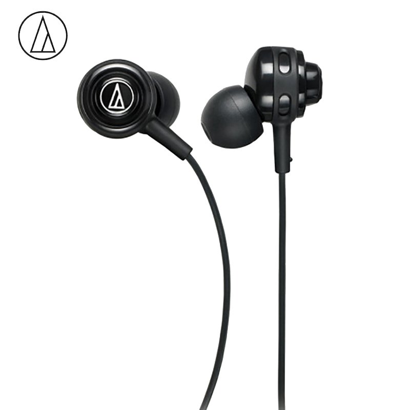 Original Audio-Technica ATH-COR150 Wired Earphone In-ear Sport Headset Adjustable Ear-hook Headphone Sweatproof Design White