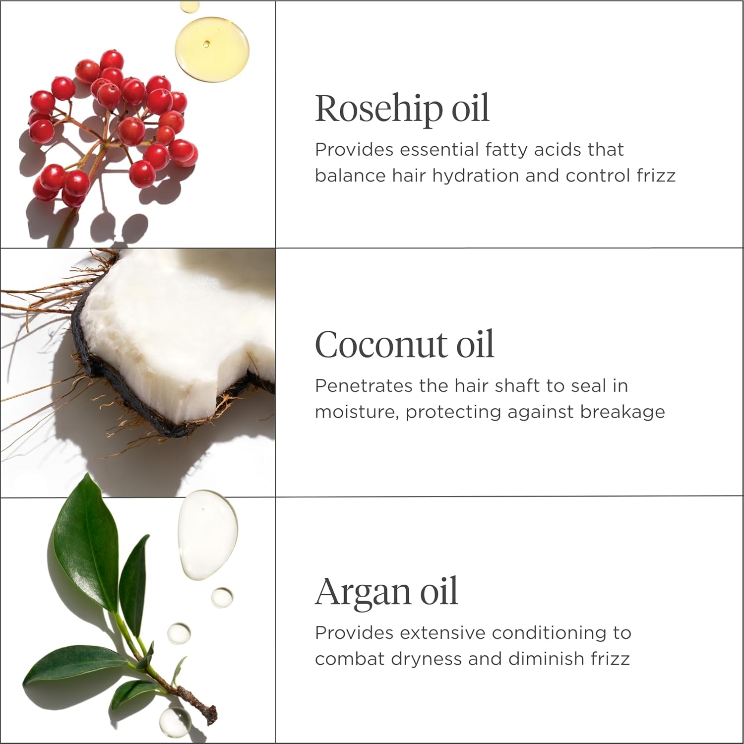 Briogeo Farewell Frizz Conditioner Spray - Anti-Frizz Treatment for Curly, Straight or Wavy Hair with Argan Oil and Detangling Benefits