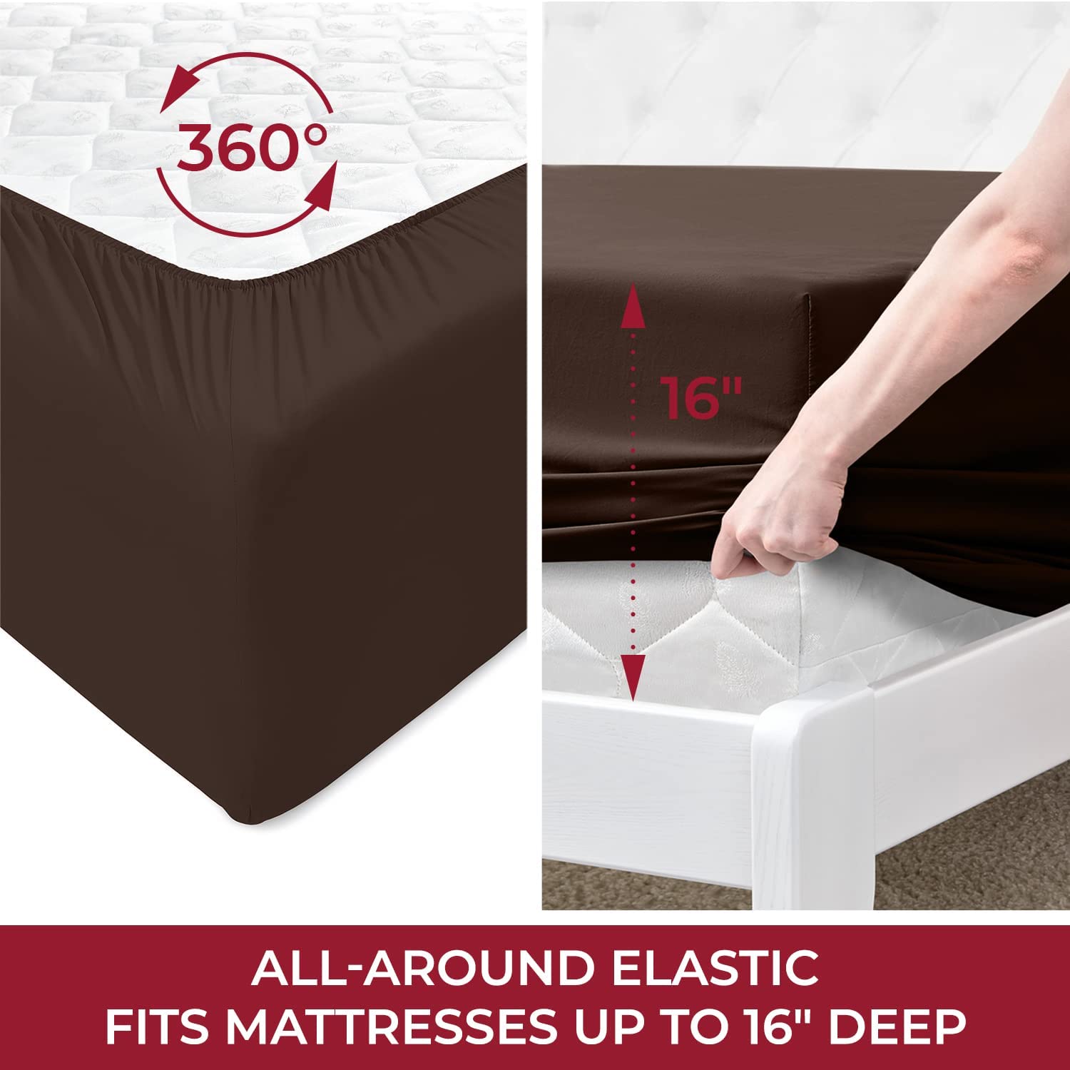 Queen Sheet Sett- 4 Piece