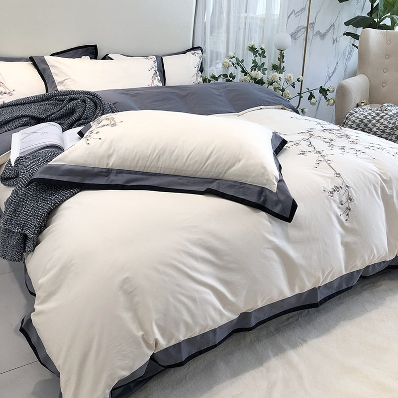 Infinite Peace Egyptian Cotton Bedding Set