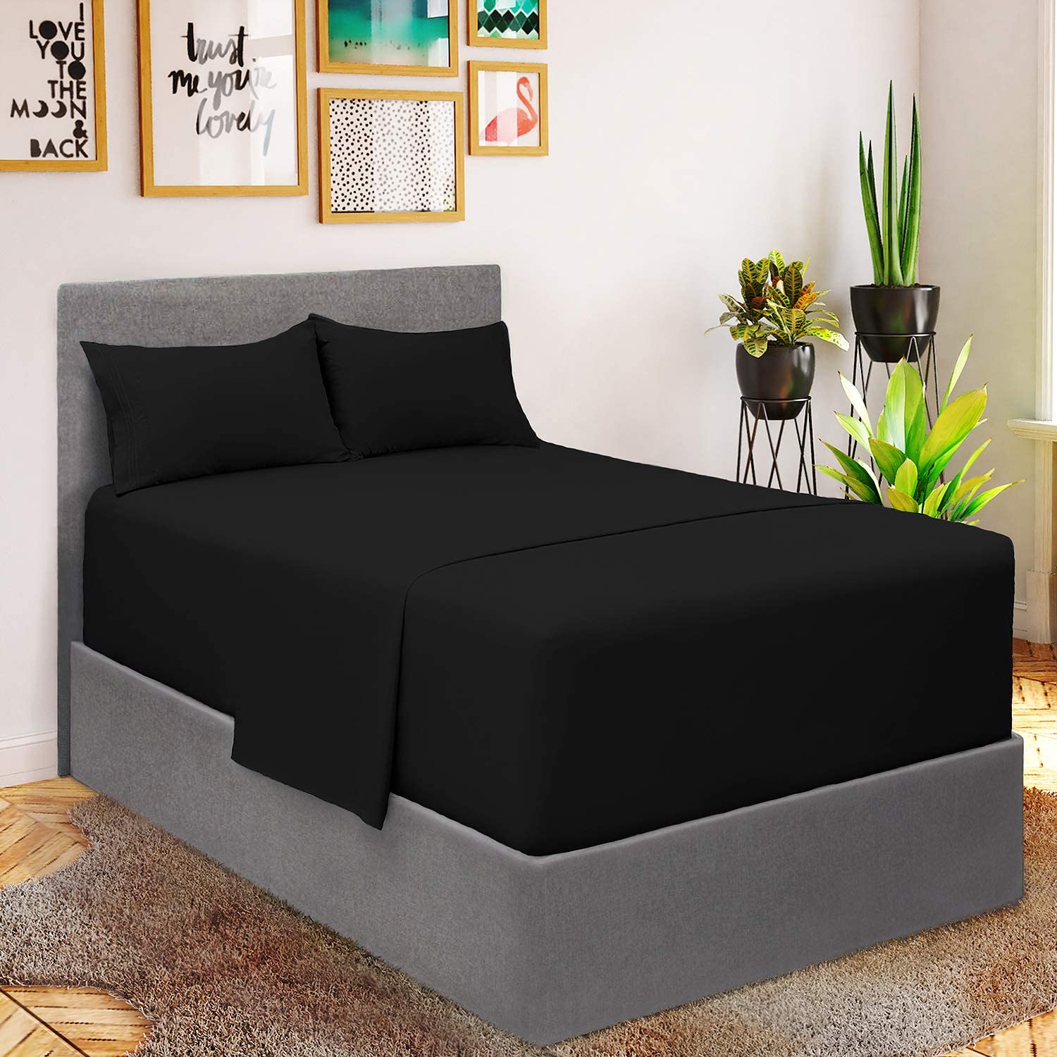 Queen Sheet Sett- 4 Piece