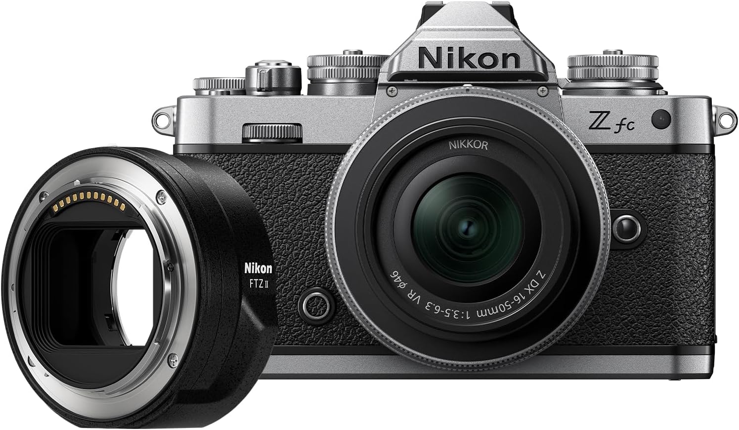 Nikon Z fc with Wide-Angle Zoom Lens | Retro-inspired compact mirrorless stills/video camera with 16-50mm zoom lens | Nikon USA Model