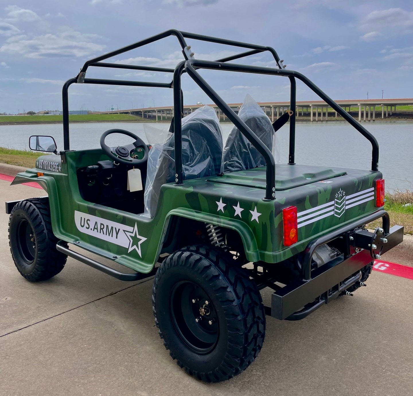 200cc Adult Size Inferno Mini Jeep | Willys Edition | Full-Size | Automatic