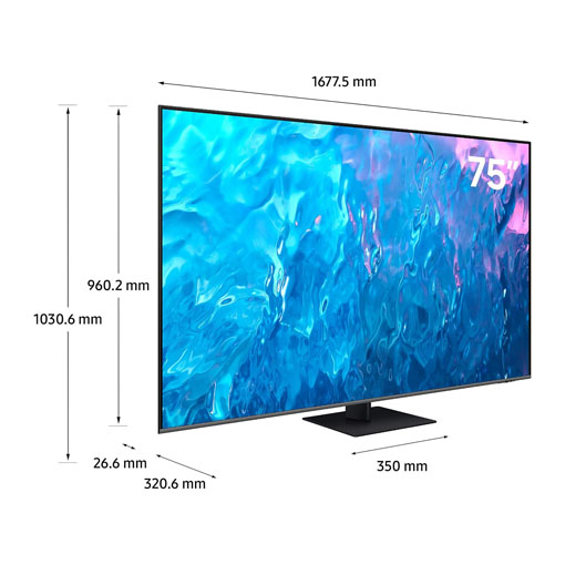 2024 Limited Time Deal + Free Shipping】Samsung 75 Inch TV QLED Quantum Processor 4K Motion Enhancemnet HDR10+ – QA75Q70CAUXZN (2023 Model)